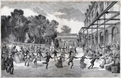 Paris, Elysee-palasset av Fortune Louis Meaulle