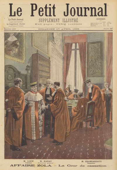 Emile Zola injuriesaken - Kassasjonsretten av Fortune Louis Meaulle