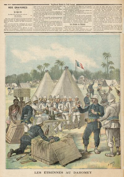 Nyttårsbokser i Dahomey, fra 