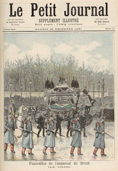 The Funeral of the Emperor of Brazil: The Carriage, fra 