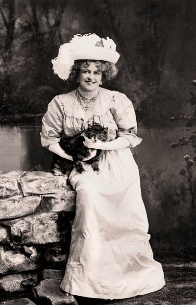 Marie Studholme 1875-1930, engelsk skuespillerinne, 1900-tallet. av Foulsham and Banfield