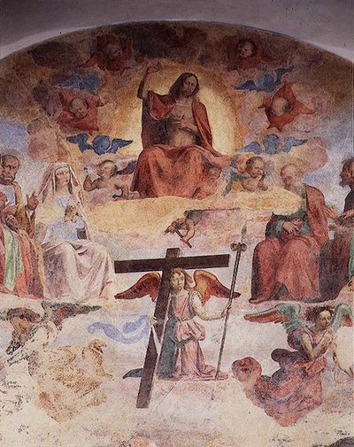 Last Judgment (fresco) (detalj av 78937) av Fra Bartolomeo