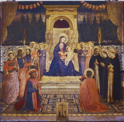 Altarbild von San Marco, ca. 1438-1440 von Fra  Angelico