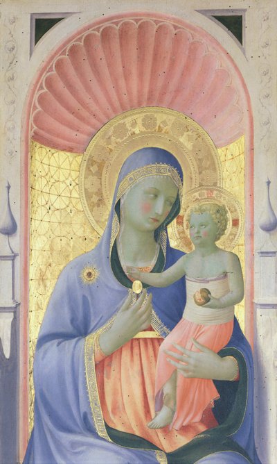 Annalena altertavle, ca 1430, av Giovanni da Fiesole kjent som Fra Angelico (1400-ca 1455), tempera på tre av Fra (c.1387 1455) Angelico