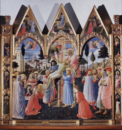 Kreuzabnahme Christi von Fra  Angelico