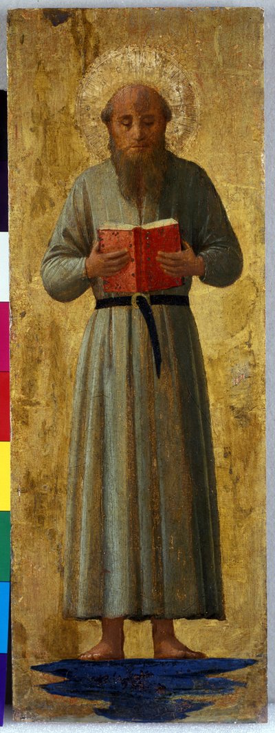 A Saint, v.1435-40 (tempera på poppeltre) av Fra Angelico