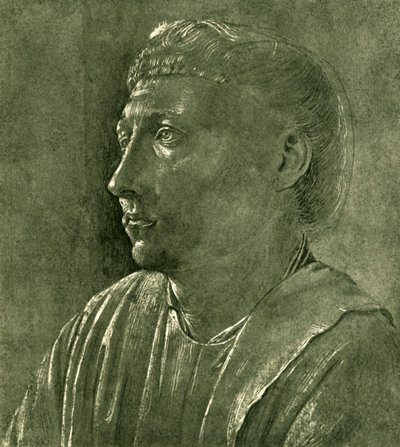 Byste av en geistlig, c1450, 1943. av Fra Angelico