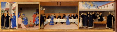Livet til Saint Dominica av Fra Angelico