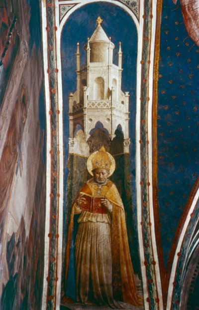 St Ambrosius, midten av 1400-tallet av Fra Angelico