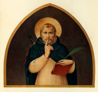 St. Peter Martyren, 1400-tallet, c1909 av Fra Angelico