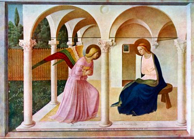 Bebudelsen, c1438-1445, c1900-1920. av Fra Angelico