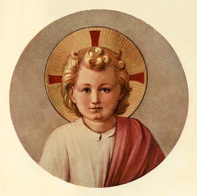The Infant Christ, 1400-tallet, ca 1909 av Fra Angelico