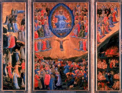 Den siste dommen, c1420-1455 av Fra Angelico