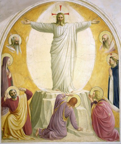 The Transfiguration of Jesus - Angelico, Fra Giovanni, fra Fiesole av Fra Angelico