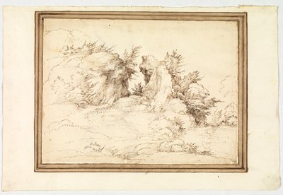 Sti mellom steiner av Fra Bartolomeo
