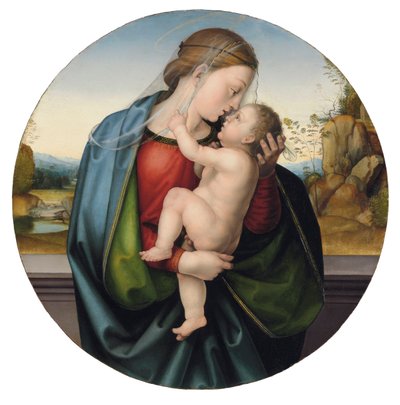 Madonnaen og barnet av Fra Bartolomeo