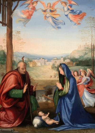 Fødselen, 150407. av Fra Bartolomeo