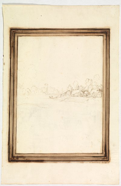 By ved bredden av en elv av Fra Bartolomeo