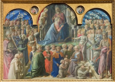 Kroningen av jomfruen av Fra Filippo Lippi