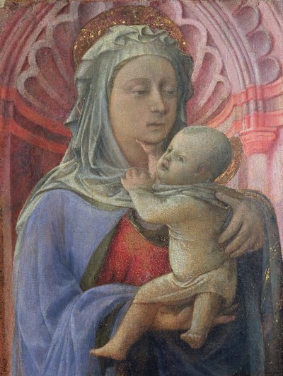 Madonna og barn, ca. 1430 av Fra Filippo Lippi