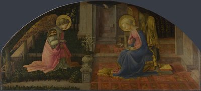 Bebudelsen Medici-panelet, ca. 1450 av Fra Filippo Lippi