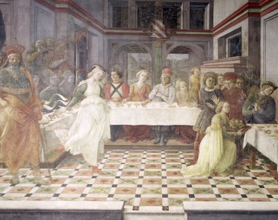 Herodes høytid (se også 60432) av Fra Filippo Lippi