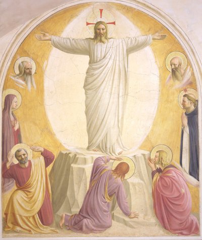 Jesu forvandling av Fra Giovanni Angelico da Fiesole
