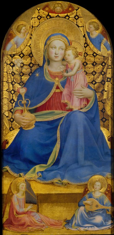 Ydmykhetens jomfru av Fra Giovanni Angelico da Fiesole