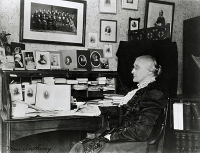 Susan Brownell Anthony 1899 (s/h-foto) av Frances Benjamin Johnston