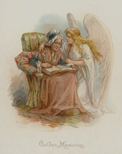 Gylne minner (chromolitho) av Frances Brundage