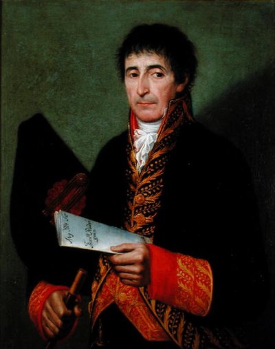 Portrett av Jose de Ansa av Francesc Rodriguez Pusat