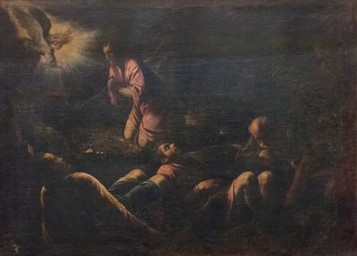Kvalen i hagen av Francesco (1549 92) Bassano