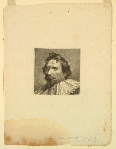 Mannsportrett av Francesco (Felice) Polanzani