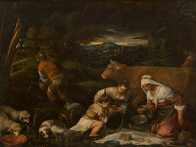 Såmannen, 1575 av Francesco Bassano