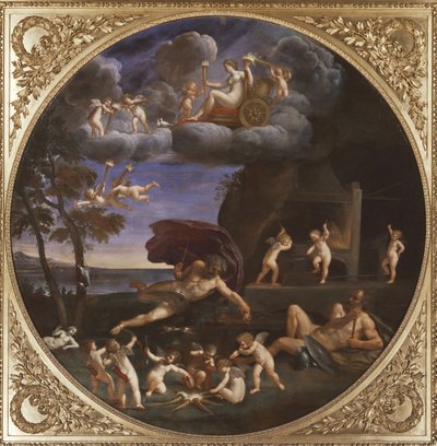 Element av ild, 1625-28 av Francesco Albani