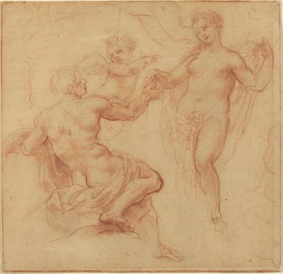Paris tildeler eplet til Venus av Francesco Albani