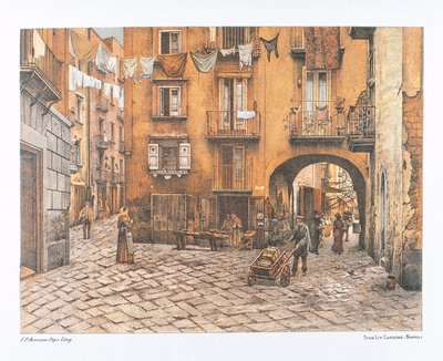 Italia, Napoli, Sopportico de 