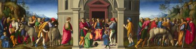 Joseph mottar sine brødre, ca 1515. av Francesco Bacchiacca