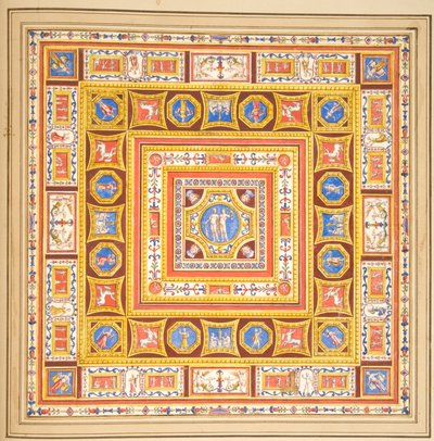 Holkham II. 23, folio fra albumet Ashby II (wc på papir) av Francesco Bartoli