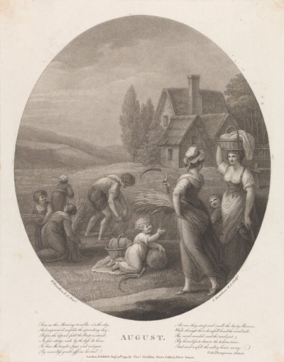 August av Francesco Bartolozzi