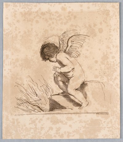 Amor med dart av Francesco Bartolozzi