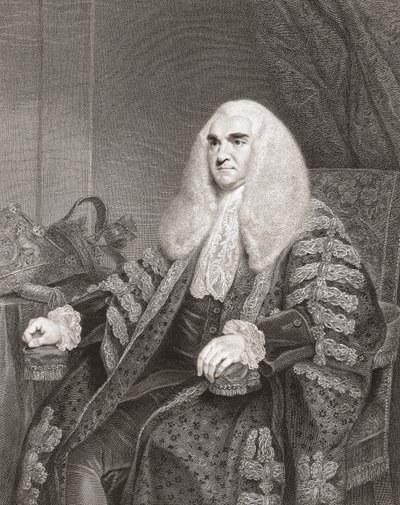 Edward Thurlow av Francesco Bartolozzi