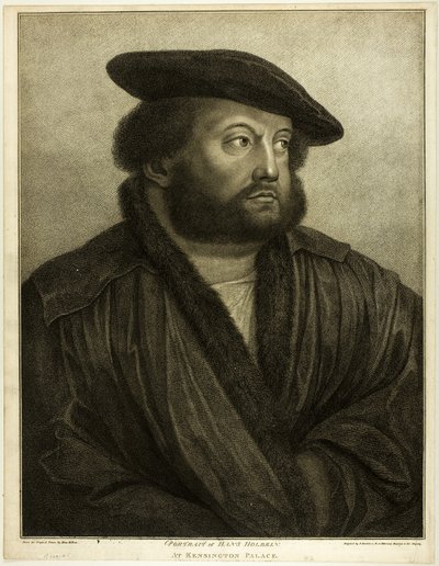Hans Holbein av Francesco Bartolozzi