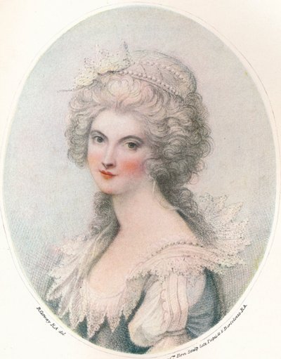 Honorable Lady Sinclair, c1700-tallet, 1916 av Francesco Bartolozzi