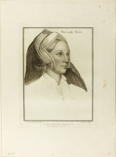 Lady Elyot av Francesco Bartolozzi
