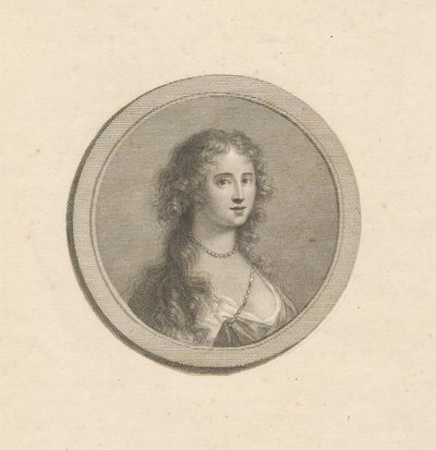 Lady Gertrude, marki av Halifax av Francesco Bartolozzi