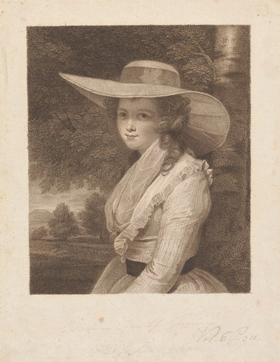 Lavinia Spencer (née Bingham), grevinne Spencer av Francesco Bartolozzi