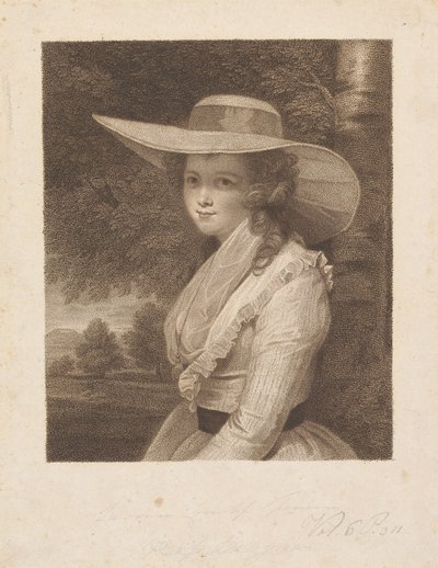 Lavinia Spencer (née Bingham), grevinne Spencer av Francesco Bartolozzi