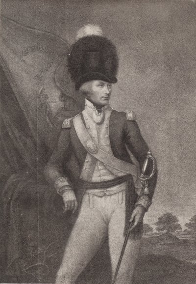 Oberstløyt Cox, Bloomsbury Volunteers, 1700-tallet, 1909 av Francesco Bartolozzi
