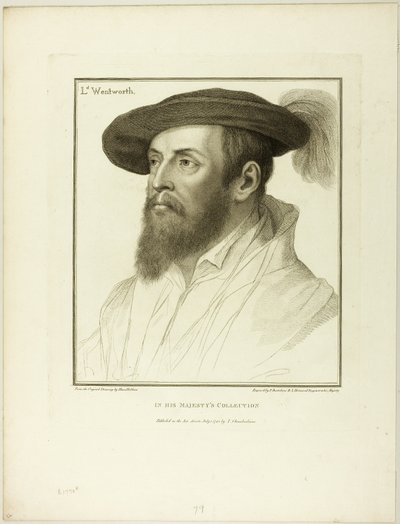 Lord Wentworth av Francesco Bartolozzi